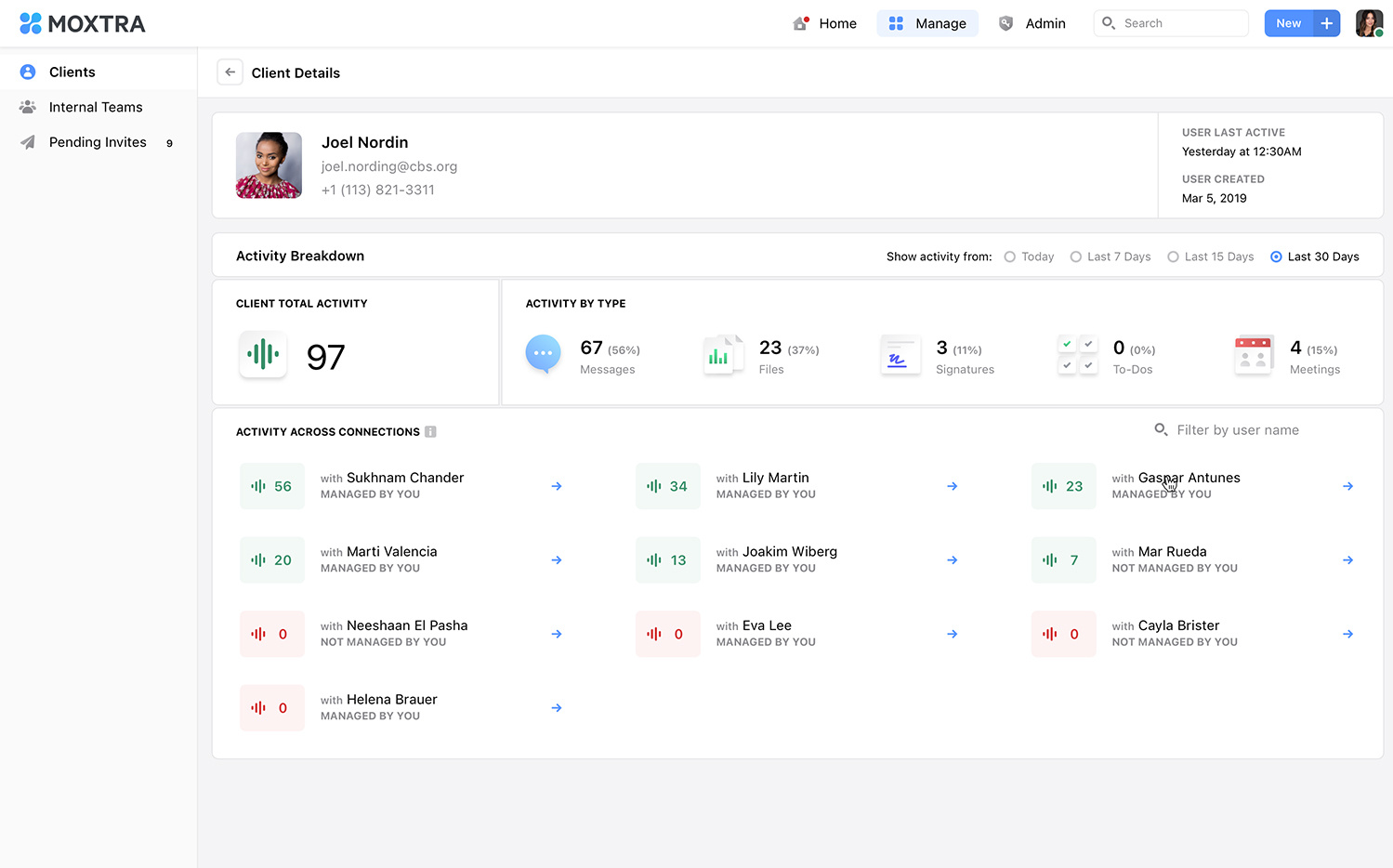 best client portal software - moxo