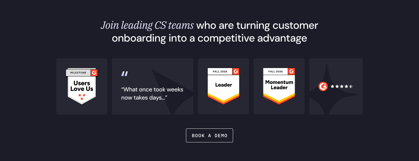 OnRamp on G2: Fall 2026 Leader and Momentum Leader in Client Onboarding, Users Love Us, rated 4.4 out of 5