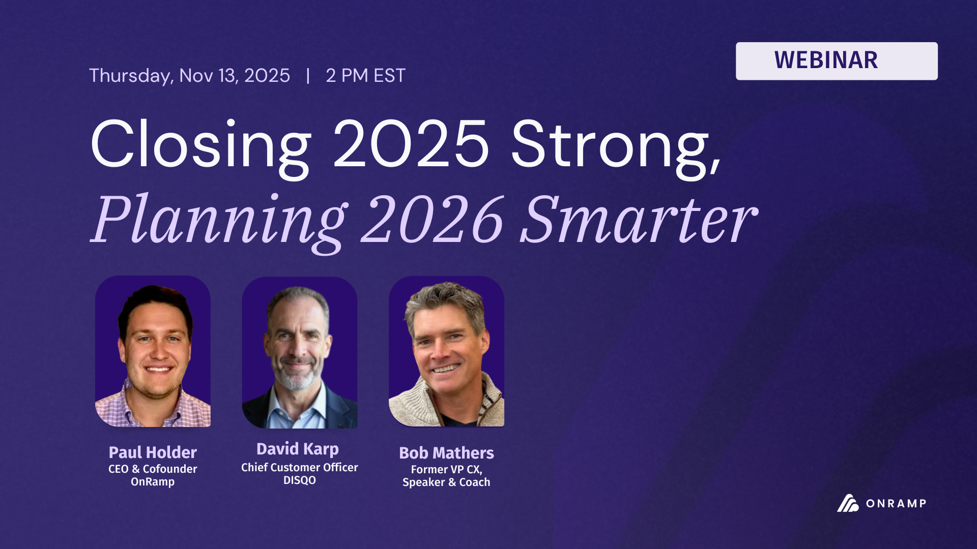 November Webinar
